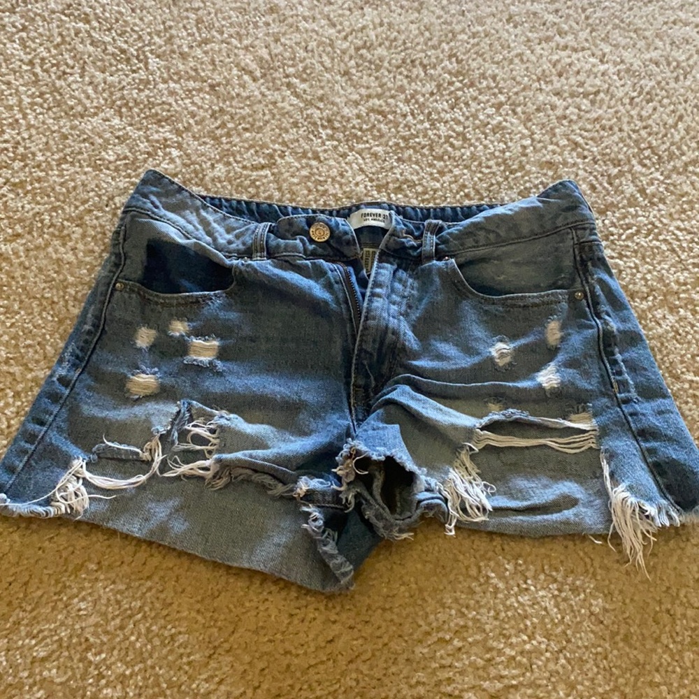 forever 21 jean shorts